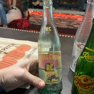 Lot of Vintage beverage bottles